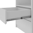 Cômoda 3 Gavetas 1 Nicho 100% Mdf Gales  Branco