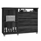 Cômoda 3 Gavetas 1 Porta Munique Mel/perola