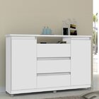 Cômoda 3 Gavetas 2 Portas Vênus  Branco