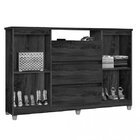 Cômoda 3 Gavetas 2 Portas Vênus Móveis Primus Amêndoa