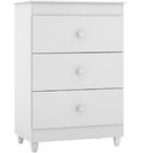 Comoda 3 Gavetas 93cm 4100 Plla