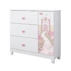 Comoda 3 Gavetas Appenzell Branco