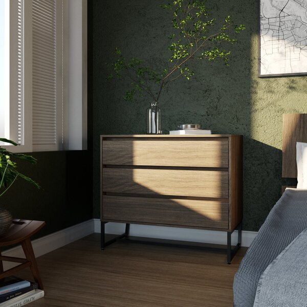 Cômoda 3 Gavetas Concept Cabecasa Madeiraoriginals