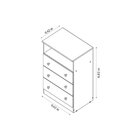 Cômoda 3 Gavetas Doçura Tcil