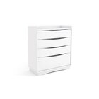 Cômoda 3 Gavetas E 1 Gaveta  Branco