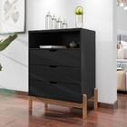 Comoda 3 Gavetas Para Quarto 005025 Dcasa