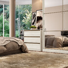 Cômoda 3 Gavetas Thb Móveis Decore Bianco Bp