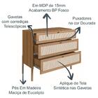 Comoda 3 Gv Corrediças Telescopicas Palhinha 27934 Linha Oslo