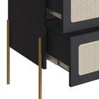 Comoda 3 Gv Corrediças Telescopicas Palhinha 28934 Linha Oslo