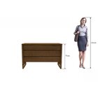 Cômoda 3g Madeira Maciça Artemobili Garapa