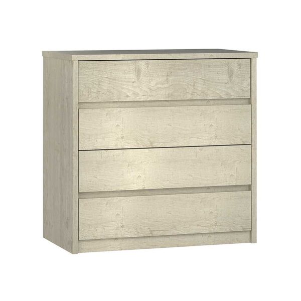 Cômoda 4 Gavetas 100% Mdf 812 Marfim Areia - Foscarini