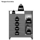 Cômoda 4 Gavetas 1 Porta Com Pés Turquesa Albatroz