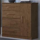 Cômoda 4 Gavetas 1 Porta Luíza Multimóveis Vcr4157