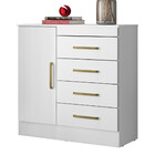 Cômoda 4 Gavetas 1 Porta Montevideu Demóbile