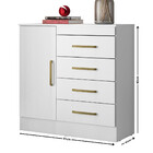 Cômoda 4 Gavetas 1 Porta Montevideu Demóbile