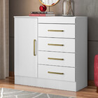 Cômoda 4 Gavetas 1 Porta Montevideu Demóbile