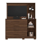 Cômoda 4 Gavetas 2 Portas Espelho Ilhabela - Móveis Albatroz