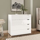 Cômoda 4 Gavetas 83,8cm X 90cm Porto Branco