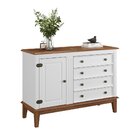 Cômoda 4 Gavetas + 1 Porta Branco