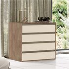 Cômoda 4 Gavetas  Carvalho/off White