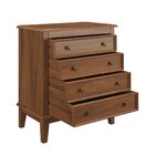 Cômoda 4 Gavetas Amêndoa