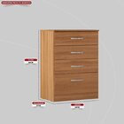 Cômoda 4 Gavetas Astral Amendola Touch