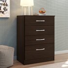 Cômoda 4 Gavetas Astral Ébano Touch