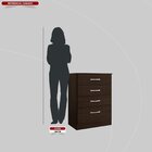 Cômoda 4 Gavetas Astral Ébano Touch