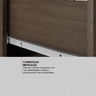 Cômoda 4 Gavetas Astral Ébano Touch