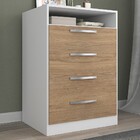 Cômoda 4 Gavetas Avelã 610052 - Vedere