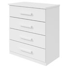 Cômoda 4 Gavetas Baião  Branco