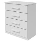 Cômoda 4 Gavetas Baião Plus Branco