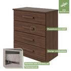 Cômoda 4 Gavetas Baião Plus Imbuia