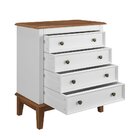 Cômoda 4 Gavetas Branco