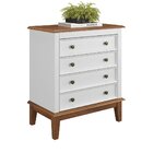 Cômoda 4 Gavetas Branco