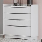 Cômoda 4 Gavetas Branco M260 - Kappesberg