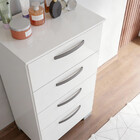 Cômoda 4 Gavetas Branco - Poquema