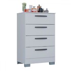 Cômoda 4 Gavetas Branco - Poquema