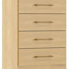 Cômoda 4 Gavetas Carvalho Dakar - Moville