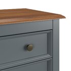 Cômoda 4 Gavetas Cinza