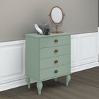 Cômoda 4 Gavetas Clássica  Oliva