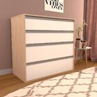 Comoda 4 Gavetas Co19 Novam