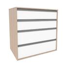 Comoda 4 Gavetas Co19 Novam