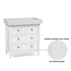 Cômoda 4 Gavetas Com Trocador Nest Branco