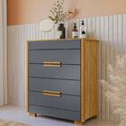 Comoda 4 Gavetas Corrediças Telescopicas 9970 Moval