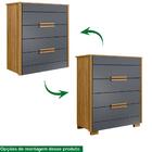 Comoda 4 Gavetas Corrediças Telescopicas 9970 Moval