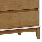 Comoda 4 Gavetas Corrediças Telescopicas Mdf/madeira Maciça 2