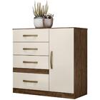 Comoda 4 Gavetas E 1 Porta 7070 Moval