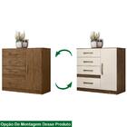 Comoda 4 Gavetas E 1 Porta 7070 Moval