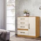 Comoda 4 Gavetas E 1 Porta 7070 Moval